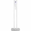 PURELL&reg; ES10 Floor Stand with Automatic Dispenser - Floor, Freestanding - White - For Sanitizing Dispenser, High Traffic Area, Waiting Room, Hallw
