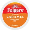 Folger K-Cup Buttery Caramel Coffee - Compatible with Keurig K-Cup Brewer - Medium - 24 K-Cup - 24 / Box