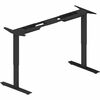 Lorell Sit-to-Stand Two-Tier Base - Black Two-tier Base - 275 lb Capacity - Height Adjustable - 45.10" Height - Assembly Required - 1 Each