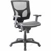 Lorell Conjure Mesh Task Chair - Black - Armrest - 1 Each