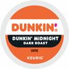 Dunkin'&reg; K-Cup Midnight Coffee - Compatible with Keurig Brewer - Dark - 22 / Box