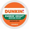 Dunkin'&reg; K-Cup Decaf Coffee - Compatible with Keurig Brewer - Medium - 22 / Box