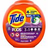 Tide Pods Laundry Detergent - For Laundry, Washing Machine, Clothes, Clothing - Concentrate - Spring Meadow Scent - 4 / Carton - Phosphate-free - Oran