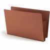 Smead TUFF Straight Tab Cut Legal Recycled File Pocket - 8 1/2" x 14" - 3 1/2" Expansion - Redrope - Redrope - 30% Recycled - 10 / Box