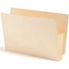 Smead Straight Tab Cut Legal Recycled File Pocket - 8 1/2" x 14" - 800 Sheet Capacity - 3 1/2" Expansion - Manila - Manila - 10% Recycled - 25 / Box