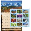 At-A-Glance Scenic Wall Calendar - Large Size - Julian Dates - Monthly - 12 Month - January 2024 - December 2024 - 1 Month Single Page Layout - 15 1/2