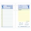 At-A-Glance QuickNotes Loose-Leaf Desk Calendar Refill - Standard Size - Julian Dates - Daily - 12 Month - January 2025 - December 2025 - 7:00 AM to 5