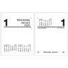 At-A-Glance Loose-Leaf Desk Calendar Refill - Mini Size - Julian Dates - Daily - 12 Month - January 2024 - December 2024 - 1 Day Double Page Layout - 