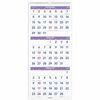 At-A-Glance 3-Month Reference Vertical Wall Calendar - Large Size - Monthly - 14 Month - December - January - 3 Month Single Page Layout - 12" x 27" W