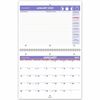 At-A-Glance Desk Wall Calendar - Small Size - Julian Dates - Monthly - 12 Month - January - December - 1 Month Single Page Layout 1 Month Double Page 