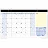 At-A-Glance QuickNotes 2024 Compact Monthly Desk Pad Calendar, Compact, 18" x 11" - Standard Size - Julian Dates - Monthly - 13 Month - January 2025 -