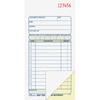 Adams Carbonless 2-part Numbered Sales Order Books - 50 Sheet(s) - 2 PartCarbonless Copy - 3.34" x 7.18" Sheet Size - White, Canary - Assorted Sheet(s