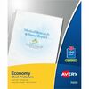 Avery&reg; Economy-Weight Sheet Protectors - For Letter 8 1/2" x 11" Sheet - Rectangular - Semi Clear - Polypropylene - 100 / Box