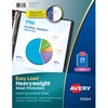Avery&reg; Heavyweight Sheet Protectors -Acid-free - Sheet Capacity - For Letter 8 1/2" x 11" Sheet - Ring Binder - Top Loading - Diamond Clear - Poly