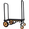 Multi-Cart 8-in-1 Cart - 500 lb Capacity - 4 Casters - 8" , 4" Caster Size - Metal - x 17.5" Width x 42.5" Depth x 33.6" Height - Black - 1 Each