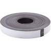 Zeus Magnetic Tape - 10 ft Length x 0.50" Width - Magnet - Adhesive Backing - For Sign, Photo - 1 / Roll - Black