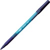 Bic Soft Feel Stic Pen, Medium Point, Blue Ink/Blue Barrel