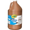 Crayola Washable Paint - 1 gal - 1 Each - Brown