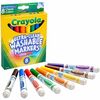 Crayola Classic Washable Marker Set - Broad Marker Point - Conical Marker Point Style - Red, Orange, Yellow, Green, Blue, Violet, Brown, Black Water B