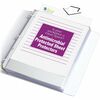 C-Line Heavyweight Poly Sheet Protectors with Antimicrobial Protection - Clear, Top Loading, 11 x 8-1/2, 100/BX, 62033