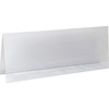 C-Line Heavyweight Rigid Plastic Name Tent Holder - Large Size, 4-1/4 x 11, 25/BX, 87507