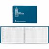 Dome Simplified Home Budget Book - 64 Sheet(s) - Wire Bound - 10.50" x 7.50" Sheet Size - White - White Sheet(s) - Blue Cover - Recycled - 1 Each