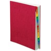 Pendaflex A-Z Oxford Desk File/Sorters - 20 Printed Tab(s) - Character - A-Z - Red Divider - Multicolor Mylar Tab(s) - 1 Each