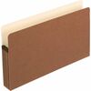 Pendaflex Legal Recycled Expanding File - 8 1/2" x 14" - 5 1/4" Expansion - Manila, Tyvek, Red Fiber - 30% Recycled - 10 / Box