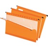 Pendaflex 1/5 Tab Cut Legal Recycled Hanging Folder - 8 1/2" x 14" - Orange - 10% Recycled - 25 / Box