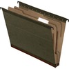 Pendaflex Letter Recycled Hanging Folder - 8 1/2" x 11" - 2" Expansion - 2" Fastener Capacity for Folder - 2 Divider(s) - Tyvek, Pressboard - Green - 