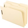 Pendaflex 1/3 Tab Cut Legal Recycled Top Tab File Folder - 8 1/2" x 14" - 2 Fastener(s) - 2" Fastener Capacity for Folder - Top Tab Location - Assorte