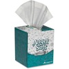 Angel Soft Professional Series Facial Tissue - 2 Ply - 8.80" x 7.60" - White - 96 Per Box - 36 / Carton