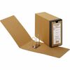Pendaflex Columbia Binding Cases - External Dimensions: 4.6" Width x 12.9" Depth x 9.5"Height - Media Size Supported: Letter - Fiberboard, Kraft - Bro