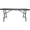 Iceberg IndestrucTable TOO 1200 Series Folding Table - For - Table TopRectangle Top - Contemporary Style - 1200 lb Capacity - 30" Table Top Length x 6
