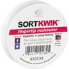 LEE Sortkwik 1-3/4 oz Fingertip Moistener - White - Stainingless, Odorless, Non-toxic, Non-slip - 1 Each