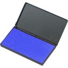 CLI Nontoxic Foam Ink Pads - 1 Each - 2.8" Width x 4.3" Length - Foam Pad - Blue Ink - Blue