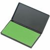 CLI Nontoxic Foam Ink Pads - 1 Each - 2.8" Width x 4.3" Length - Foam Pad - Green Ink - Green