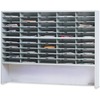 Mayline Mailflow-T-Go Mailroom System - 50 Compartment(s) - 2 Tier(s) - Compartment Size 2.63" x 11.63" x 13.25" - 46.3" Height x 60" Width x 13.3" De