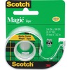 Scotch Magic Matte Finish Tape - 25 ft Length x 0.75" Width - 1" Core - Adhesive Backing - Dispenser Included - Handheld Dispenser - Split Resistant, 
