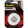 Scotch Mounting Tape - 4.17 ft Length x 1" Width - 1" Core - Foam - For Multipurpose - 1 / Roll - White