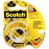 Scotch Double-Sided Tape - 20.83 ft Length x 0.50" Width - 1" Core - Acrylate - 3 mil - Permanent Adhesive Backing - Dispenser Included - Handheld Dis