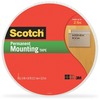 Scotch Double-Coated Foam Mounting Tape - 36 yd Length x 0.50" Width - 62.5 mil Thickness - 1" Core - Polyurethane - Long Lasting, Temperature Resista