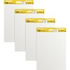 Post-it&reg; Super Sticky Easel Pad - 30 Sheets - Plain - Stapled - 18.50 lb Basis Weight - 25" x 30" - White Paper - Self-adhesive, Repositionable, R