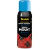 Scotch Spray Mount Clear Adhesive - 10.25 oz - 1 Each - Clear