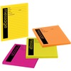 Post-it&reg; Important Message Note - 50 Sheet(s) - 5" x 4" Sheet Size - Yellow, Pink, Orange, Green - Assorted Sheet(s) - 4 / Pack