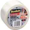 Scotch Extreme Application Packaging Tape - 54.60 yd Length x 2" Width - 5.7 mil Thickness - 3" Core - Synthetic Rubber - Glass Yarn Backing - Handhel