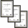 Golite nu-dell Easy Slide-In Document Frame - Holds 8.50" x 11" Insert - Horizontal, Vertical - 3 / Pack - Plastic - Black