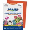 Prang Construction Paper - Multipurpose - 9"Width x 12"Length - 50 / Pack - Orange
