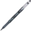 Pilot Precise P-700 Precision Point Fine Capped Gel Rolling Ball Pens - Fine Pen Point - 0.7 mm Pen Point Size - Black Gel-based Ink - Black Barrel - 