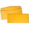 Quality Park No. 10 Kraft Envelopes with Diagonal Seams - Business - #10 - 4 1/8" Width x 9 1/2" Length - 28 lb - Gummed - Kraft - 500 / Box - Kraft